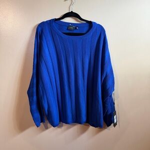 NWT Cyrus blue knit sweater size 3x